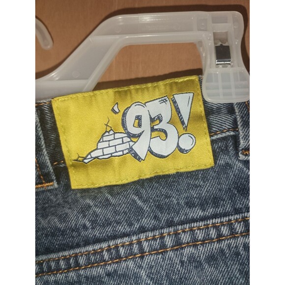 Polar Skate Co 93 Denim Men's Distressed Blue Jeans - Size 28/30 - Picture 4 of 6